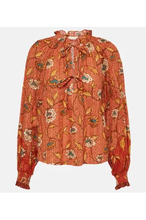 ULLA JOHNSON Bedruckte Bluse Kaitlyn