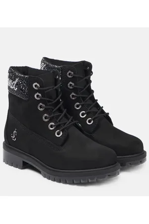 Jimmy Choo X Timberland Verzierte Schnürstiefel
