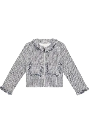Il gufo Jacke aus einem Baumwollgemisch