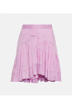 Isabel Marant Minirock Kadavu aus Baumwolle und Seide