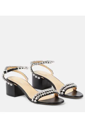 Mach & Mach Verzierte Sandalen Audrey 55 aus Leder
