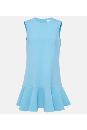 Oscar de la Renta Minikleid aus einem Wollgemisch