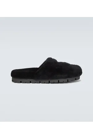 Prada Slippers aus Shearling