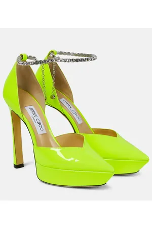 Jimmy Choo Verzierte Plateau-Pumps Saeda 125