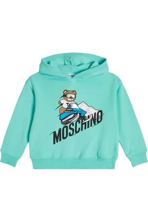 Moschino Bedruckter Hoodie aus Baumwolle
