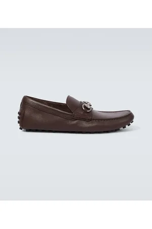 Gucci Mokassins Horsebit aus Leder