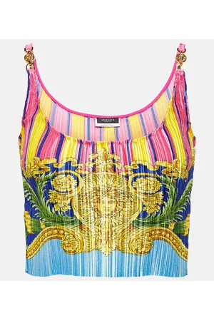 VERSACE Cropped-Top Medusa Palm Springs