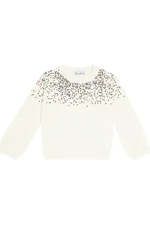 Tartine Et Chocolat Verzierter Pullover aus Wolle