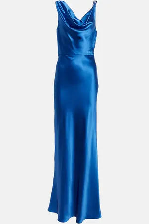 VERONICA BEARD Maxikleid Sanderson aus Satin