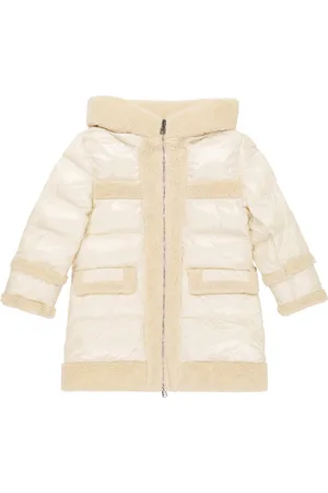 Woolrich Wattierter Mantel mit Faux Shearling