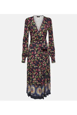 Etro Bedrucktes Kleid aus Jersey