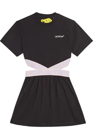 OFF-WHITE Kleid Bookish aus Baumwoll-Jersey