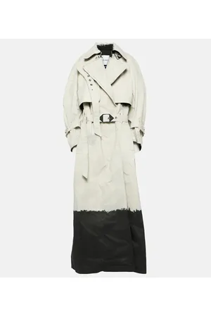 The Attico Trenchcoat aus Denim