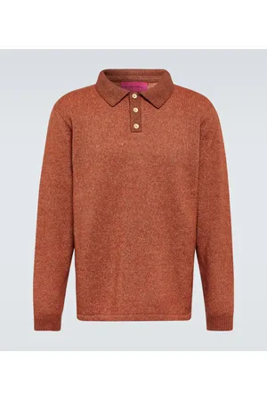 THE ELDER STATESMAN Polopullover aus Kaschmir und Baumwolle