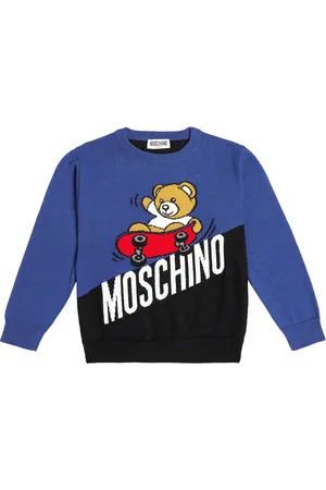 Moschino Pullover aus Baumwolle und Wolle