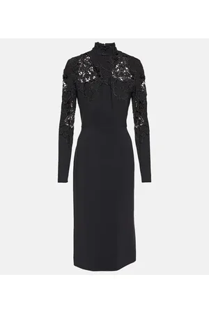 Elie saab Midikleid mit Spitze