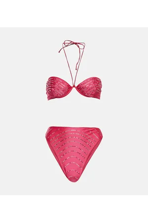 Oseree Oséree Bikini Gem mit Kristallen
