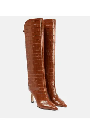 Jimmy Choo Stiefel Alizze 85 aus Leder