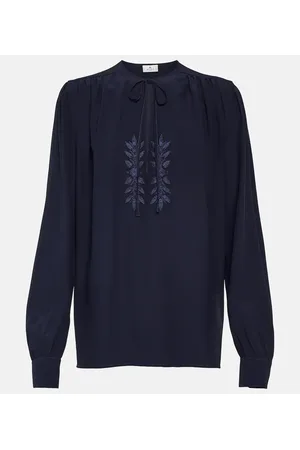 Etro Bestickte Bluse aus Seide