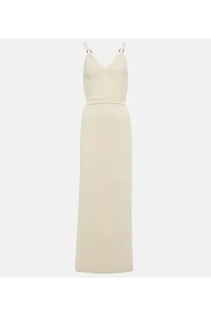 Paco rabanne Verziertes Midikleid aus Strick