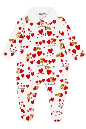 Moschino Baby Bedruckter Strampler