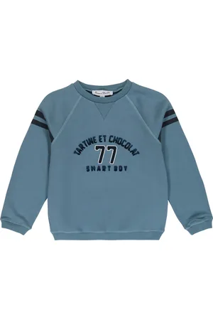 Tartine Et Chocolat Sweatshirt aus Baumwoll-Jersey