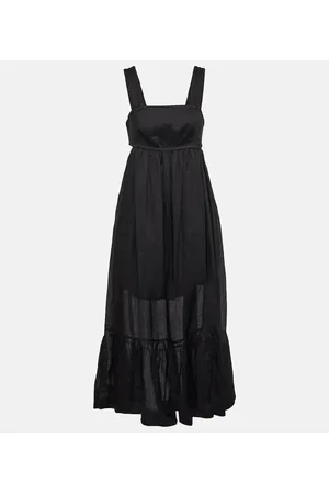 ZIMMERMANN Midikleid aus Ramie