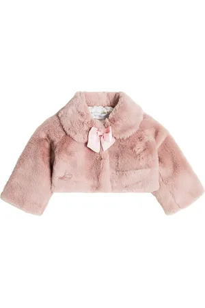 MONNALISA Baby Jacke aus Faux Shearling