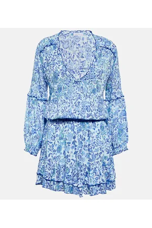 POUPETTE ST BARTH Bedrucktes Minikleid Ilona