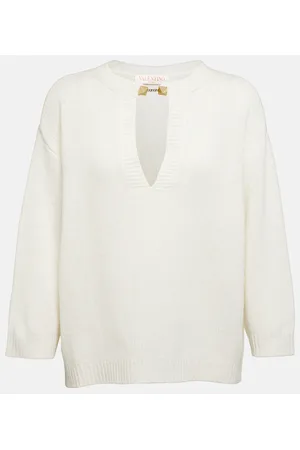 VALENTINO Pullover Rockstud aus Kaschmir