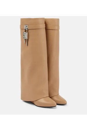 Givenchy Stiefel Shark Lock aus Leder