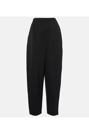Khaite Gerade Hose Ashford aus einem Wollgemisch