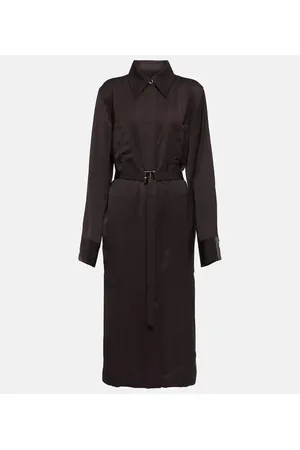 Jil Sander Midikleid aus Satin