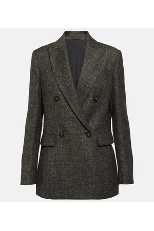 Brunello Cucinelli Blazer aus einem Schurwollgemisch