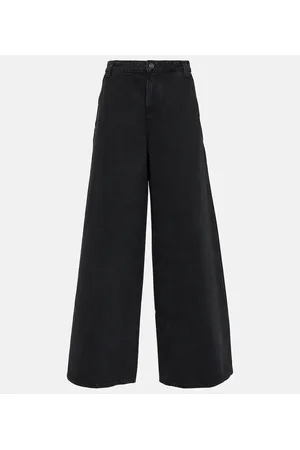 Khaite Low-Rise Wide-Leg Jeans Jacob