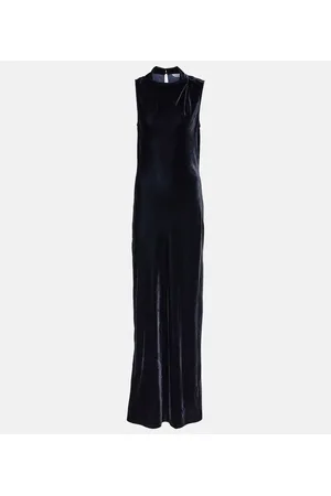 VERONICA BEARD Maxikleid Kura aus Samt