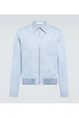 Prada Verziertes Blouson aus Baumwolle