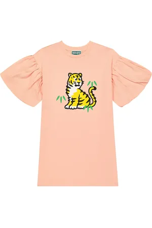 Kenzo Bedrucktes Kleid aus Baumwolle