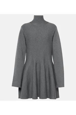 Khaite Minikleid Clarice aus einem Wollgemisch