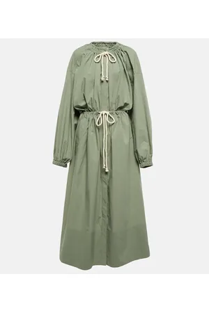 Jil Sander Midikleid aus Popeline