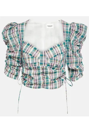 Marant Etoile Cropped-Top Galaor aus Baumwolle