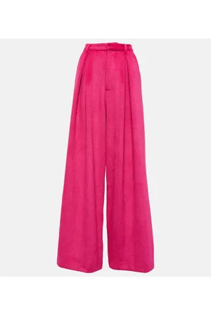 GIUSEPPE DI MORABITO High-Rise-Hose aus Crêpe