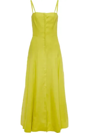 GABRIELA HEARST Midikleid Margritte aus Leinen