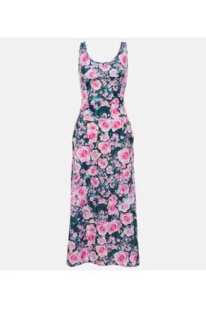 Christopher Kane Bedrucktes Midikleid