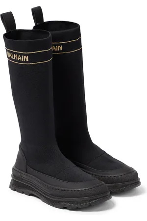 Balmain Stiefel aus Strick