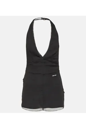 Miu Miu Top aus Seidenchiffon