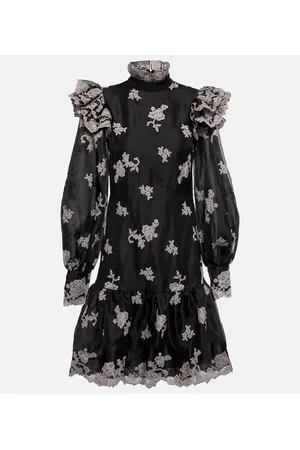 Erdem Minikleid Nella aus Seide