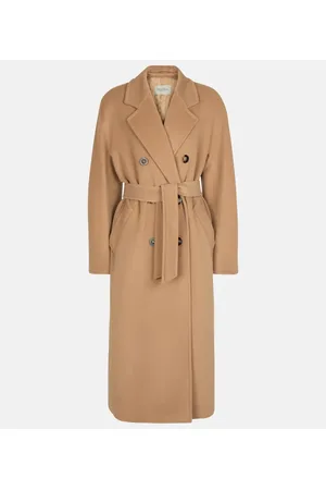 Max Mara Mantel Madame aus Wolle und Kaschmir