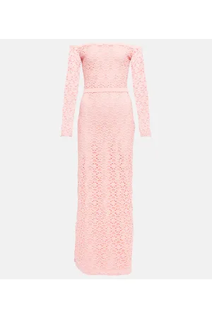 Giambattista Valli Off-Shoulder-Midikleid aus Spitze