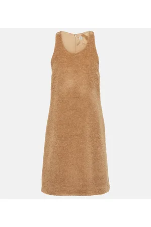 Totême Minikleid aus Wolle und Alpakawolle